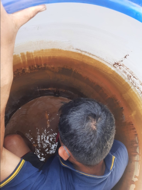 Jasa Bersih Tangki Air Profesional  Di Serang Baru Kabupaten Bekasi Jawa Barat