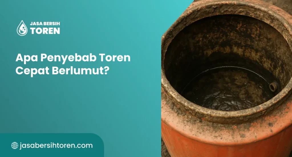 Apa Penyebab Toren Cepat Berlumut
