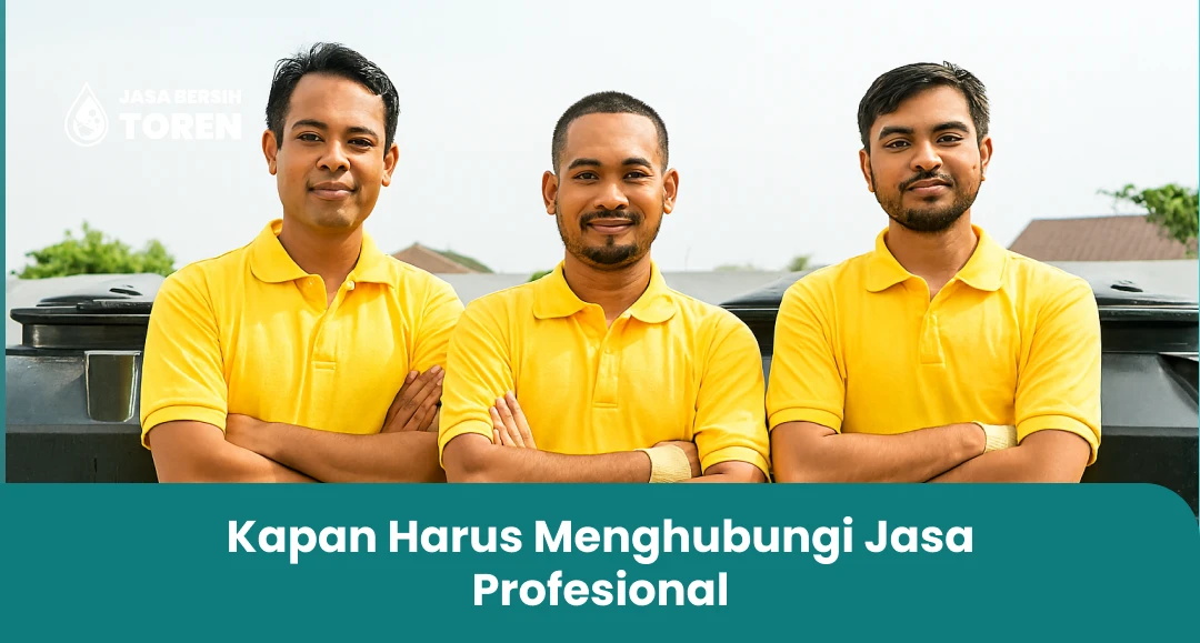 Kapan Harus Menghubungi Jasa Profesional
