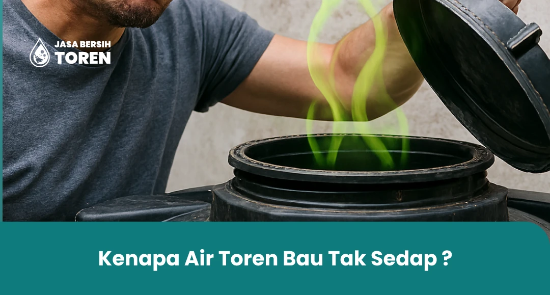 Kenapa Air Toren Bau Tak Sedap
