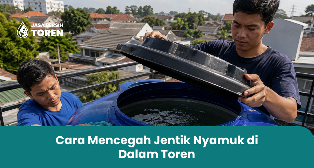 Cara Mencegah Jentik Nyamuk di Dalam Toren