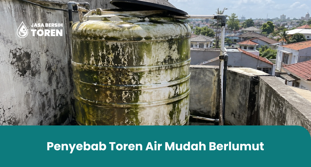 Penyebab Toren Air Mudah Berlumut