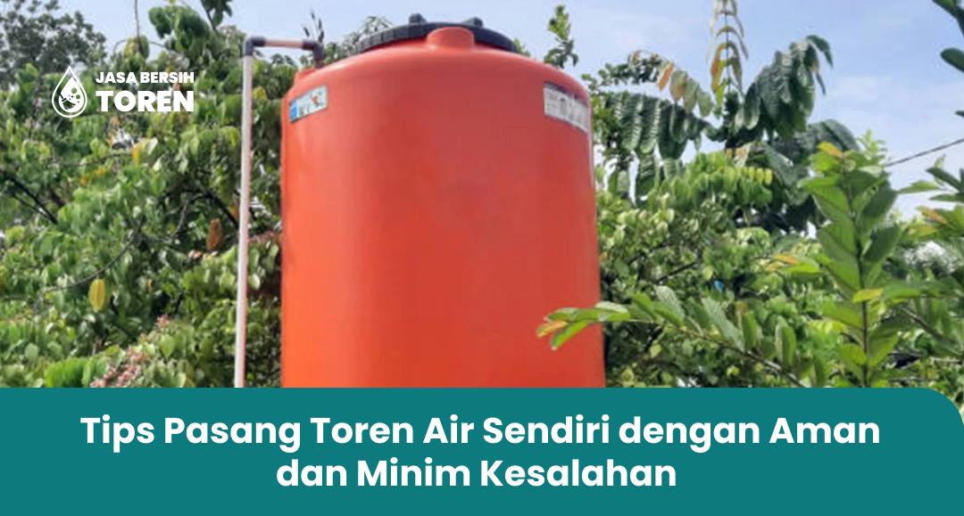 Tips Pasang Toren Air Sendiri dengan Aman dan Minim Kesalahan