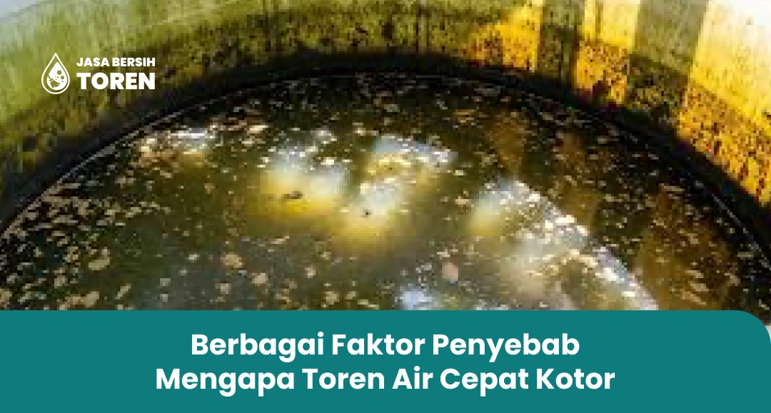 Berbagai Faktor Penyebab Mengapa Toren Air Cepat Kotor