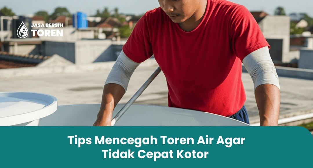 Tips Mencegah Toren Air Agar Tidak Cepat Kotor