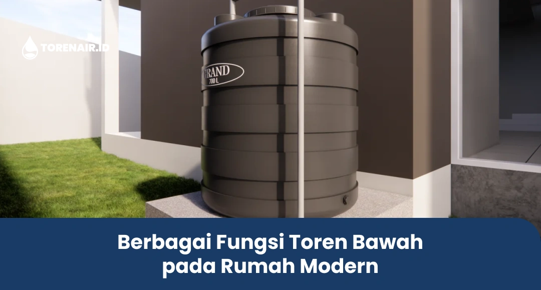 Berbagai Fungsi Toren Bawah pada Rumah Modern