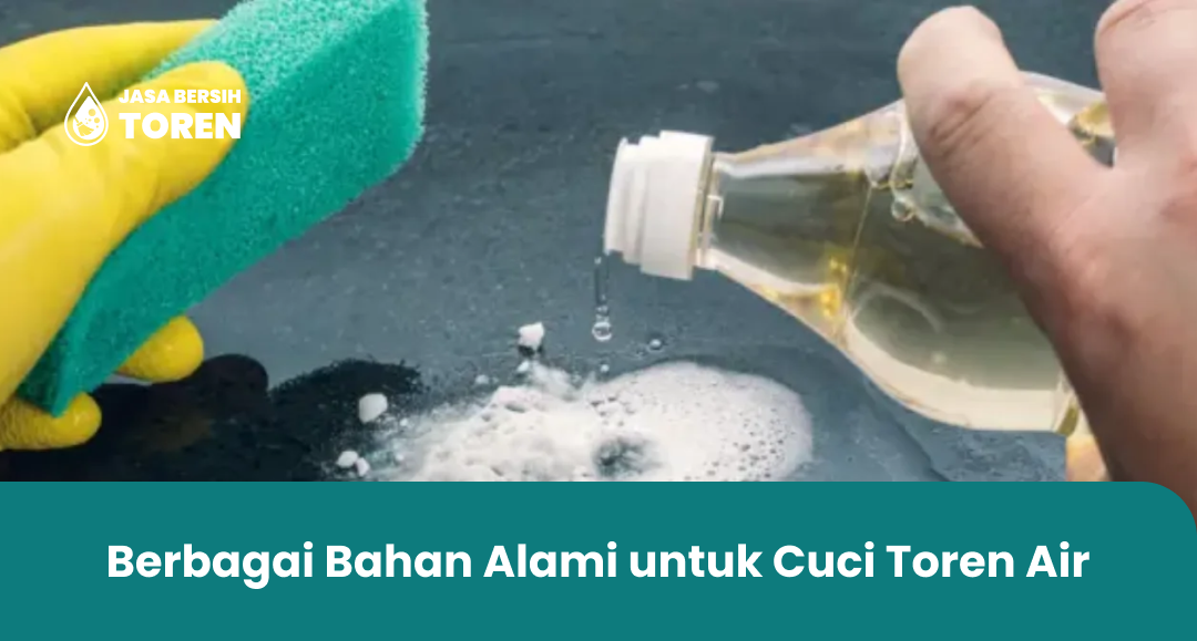 Berbagai Bahan Alami untuk Cuci Toren Air