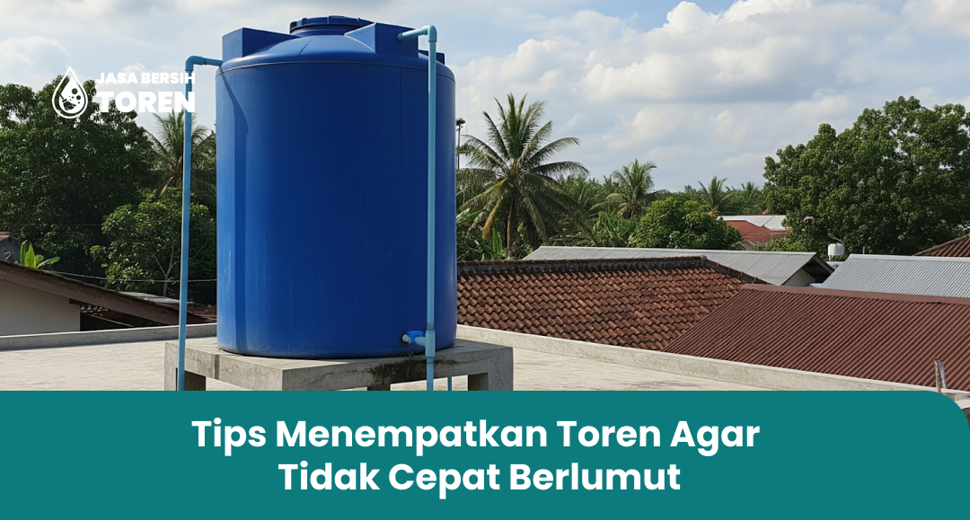 Tips Menempatkan Toren Agar Tidak Cepat Berlumut