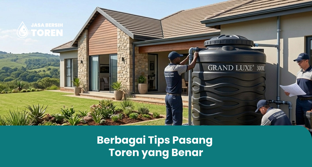 Berbagai Tips Pasang Toren yang Benar