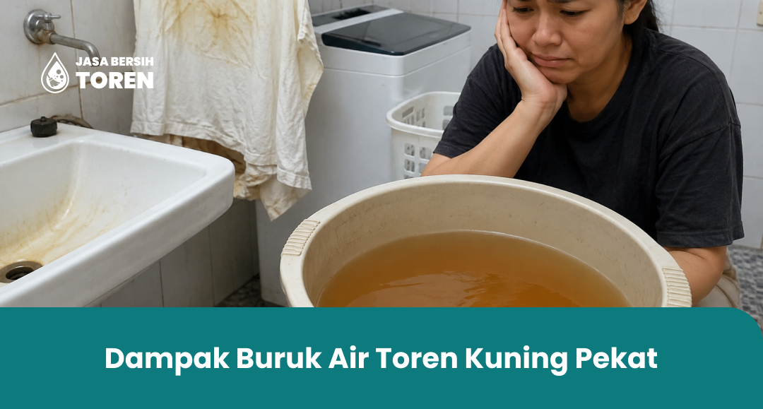 Dampak Buruk Air Toren Kuning Pekat
