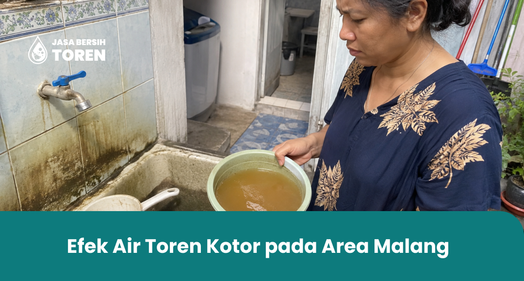 Efek Air Toren Kotor pada Area Malang